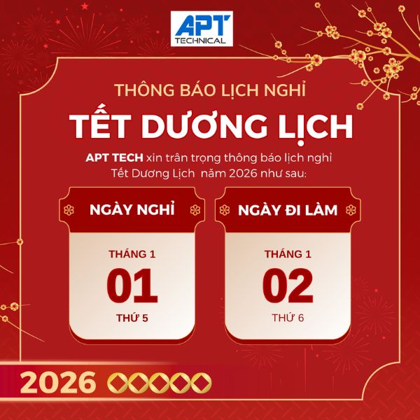 THÔNG BÁO LỊCH NGHỈ LỄ TẾT DƯƠNG LỊCH 2026
